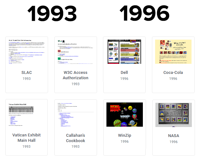 Aesthetics of the Old Internet