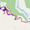 Quantifying the effect of human population mobility on malaria risk in the Peruvian Amazon